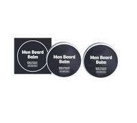 Men's Beard Balm - Light Hold, Ultra Potente Beard Stimulating Balm, Moisturizes & Strengthens Beard, Smooth, Shape, Moisturise & Soften Coarse, Dry Facial Hair, The Ultimate Beard Care Kit (2Pc)