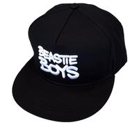 Men's Beastie Boys Check Your Head Logo Baseball Cap Black