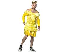 Mens Beauty is a Beast Princess Stag Do Fancy Dress Costume - One Size