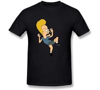 Men's Beavis and Butt Head T Shirt XL Black