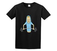 Men's Beavis En Butthead Cornholio Gym - I Am The Great Funny Heren Zwart T-Shirt Heren Mode Ronde Hals Korte Mouwen Katoen Tops Kleding Black L