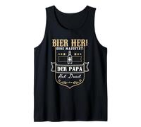 Mens Beer her: Your Majesty der Papa hat Thirst Father and dad Tank Top