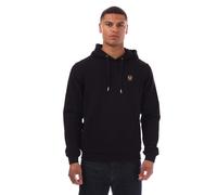 Men's Belstaff Cotton Fleece Hoodie in Black