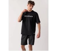 Men's Belstaff Mens Staple Logo T-Shirt - Black - Size: 38
