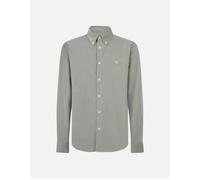 Men's Belstaff Street Shirt Sage Green - Grey - Size: 40/Regular