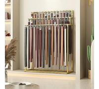 Men's Belt Display Stand with Hooks, Multifunctional Tie and Scarf Organizer for Retail Store Storage, Closet Floor Holder for Handbags and Umbrellas