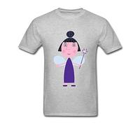 Men's Ben and Hollys Little Kingdom Nanny Plum Short Sleeve T shirt S Medium