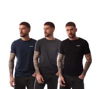 Men's Bench Platten 3 Pack T-Shirts in Multicolour