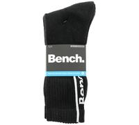 Mens Bench Pull On Crew Socks, Black, 1