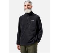 Men's Berghaus Men's Prism Half Zip Polartech Fleece Black - Size: X-LARGE
