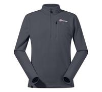 Men's Berghaus Prism Micro Polartec InterActive Half-Zip Fleece in Grey