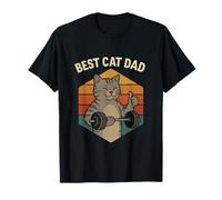 Mens Best Cat Dad T-Shirt