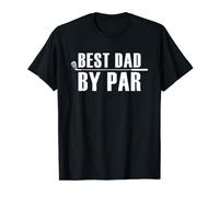 Mens Best Dad By Par Golfing Gift Golfer Sport T-Shirt