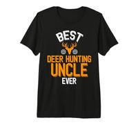 Mens Best Deer Hunting Uncle Ever Deer Hunter Premium T-Shirt