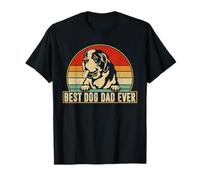 Mens Best Dog Dad Ever - St. Bernard Daddy Dog Lover Owner T-Shirt