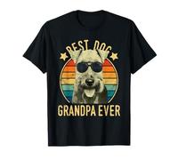 Mens Best Dog Grandpa Ever Welsh Terrier Father's Day T-Shirt