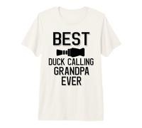Mens Best Duck Calling Grandpa Ever Premium T-Shirt