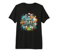 Mens Best Golf Dad Par Tee Fairway Hole in One Golf Playing Premium T-Shirt
