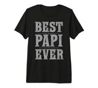 Mens Best Papi Ever Vintage Bold Premium T-Shirt