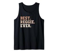 Mens Best Reggie Ever Funny Name Tank Top