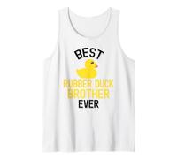 Mens Best Rubber Duck Brother Ever Tank Top