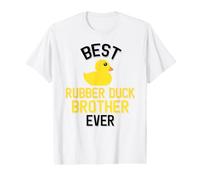 Mens Best Rubber Duck Brother Ever Value Graphic T-Shirt