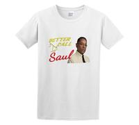 Men's Better Call Saul Gustavo 'Gus' Fring Cotton T Shirt White 3XL