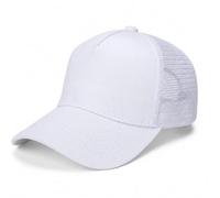 Men's Big Head Mesh Trucker Hat - High Crown, Breathable Baseball Cap, Adjustable Fit Quick Dry, Moisture Wicking, Lightweight Sun Shade - Outdoor Running, Hiking, Casual Work, Travel Grey Cap
