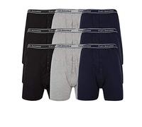 Mens Big Size 3 Pack Jersey Boxer Shorts by KAM in 6XL