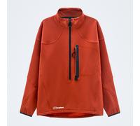 Men's Big Wall Half Zip - Orange