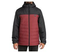 Mens Billabong Surf Check Quilted Hooded Jacket M