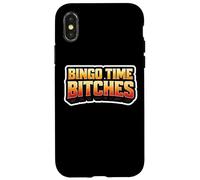 Mens Bingo Time Bitches Funny Night Lover Player Quote Joke Case for iPhone X/XS