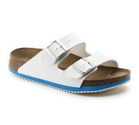 Birkenstock Arizona Super Grip Mens White Work Kitchen Garden Sandals