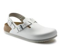 Birkenstock Tokio Super Grip Mens White SRA Work Kitchen Garden Shoes