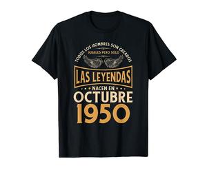Men's Birthday Gifts The Legends October 1950 T-Shirt