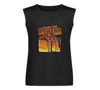 Men's Bj & The Bear Sleeveless T Shirt 1970'S Retro Television Show Wetv Vest Black 3XL