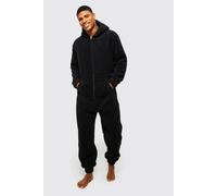 Mens Black Borg Onesie, Black XL