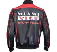 Mens Black 'Classy' Leather Burt Reynolds Smokey and The Bandit Jacket 2XS-4XL Medium
