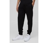 Mens Black Lightweight Basic Regular Fit Jogger, Black M
