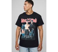 Mens Black Oversized Boyz N The Hood License Printed T-Shirt, Black L