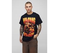 Mens Black Regular Fit Wu-Tang License T-Shirt, Black L
