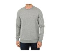 Men's Black Sweatshirt Round Neck Long Sleeve 3XL