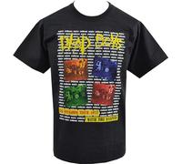 Mens Black T-Shirt Dead Boys UK Invasion Tour 1977 The Damned Punk Rock Unisex 100% Cotton Short-Sleeve T-Shirts Black S