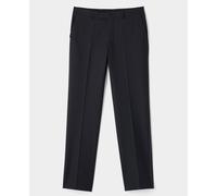 Men's Black Wool Blend Tailored Dinner Suit Trousers - Size: 32" x 29" - Savile Row Company