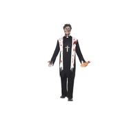 Zombie Priest Fancy Dress Costume Adult Mens Large
