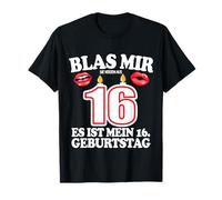Mens Blas mir die Kerzen aus 16th Birthday Man Funny Funny T-Shirt