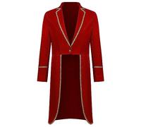 Men's Blazer Slim Fit, Men's Gothic Punk Tailcoat Formal Evening Wear Style Halloween Costume Jacket