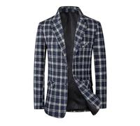 Mens Blazers Regular Fit, Mens Dinner Jackets UK, Men's Blazers Casual Business Suit Jacket Vintage Tweed Jacket Stylish Coats Chic Jackets