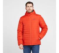 Peter Storm Men's Blisco II Lightweight, Water Repellent & Insulated Jacket with Hood and 2 Pockets, Cold Weather & Winter Padded Puffer Coat, Orange, M
