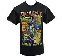 Mens Blk Tshirt Zodiac Mindwarp Johnny Ace Witch Potions Hard Rock Glam Ratfink Black 3XL
